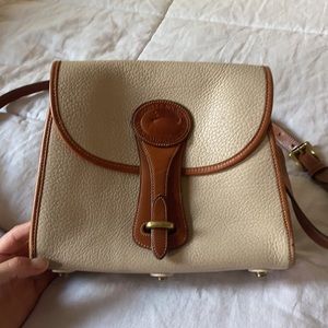 DOONEY&BOURKE VINTAGE LEATHER CROSSBODY BAG